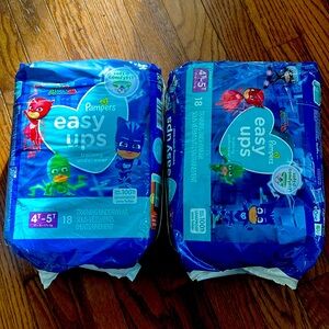Easy Ups size 4T - 5T Unopened - 18 packs